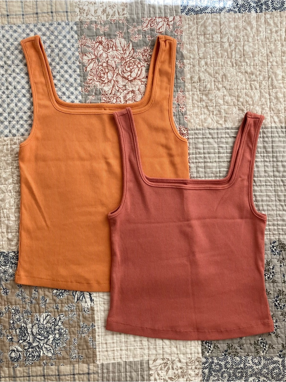 Old Navy Square Neck Tank Top Bundle (2)